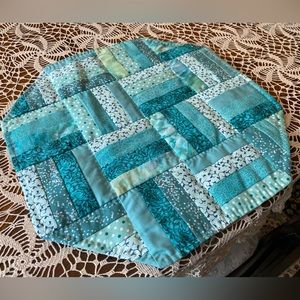 4 Hand Quilted Placemats